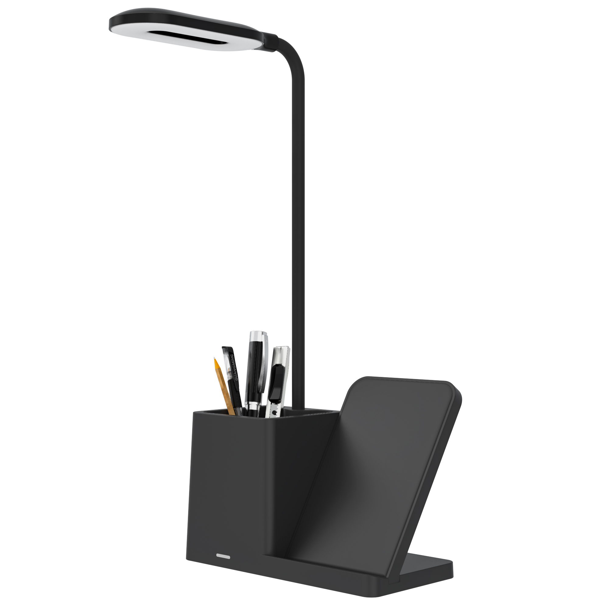 New product 3 in 1 popular Phone 15 pro max portable charging wireless charger led bedside lamp and desktop led lamp