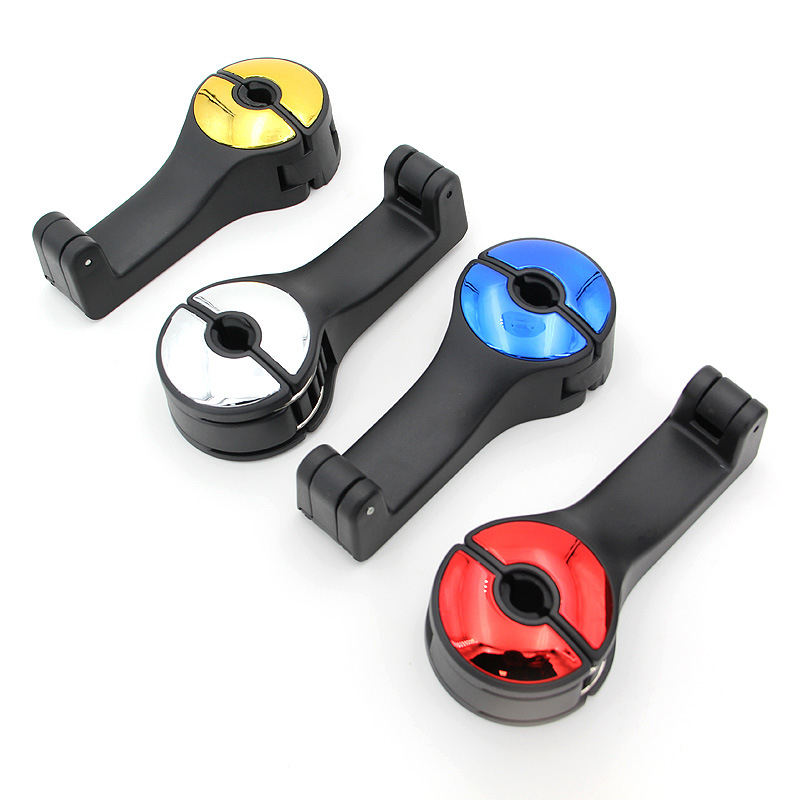 Wholesale Car Headrest Hook Phone Holder 2 in 1 Auto Vehicle Back Seat Headrest Hanger Hooks for Purse Luggage Bag Cloth Grocery