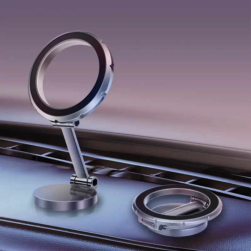 Zinc Alloy Metal New Advanced Strong Suction Cellphone Stand Mount Phone Holder Dashboard Mobile Phone Holder for Car Universal