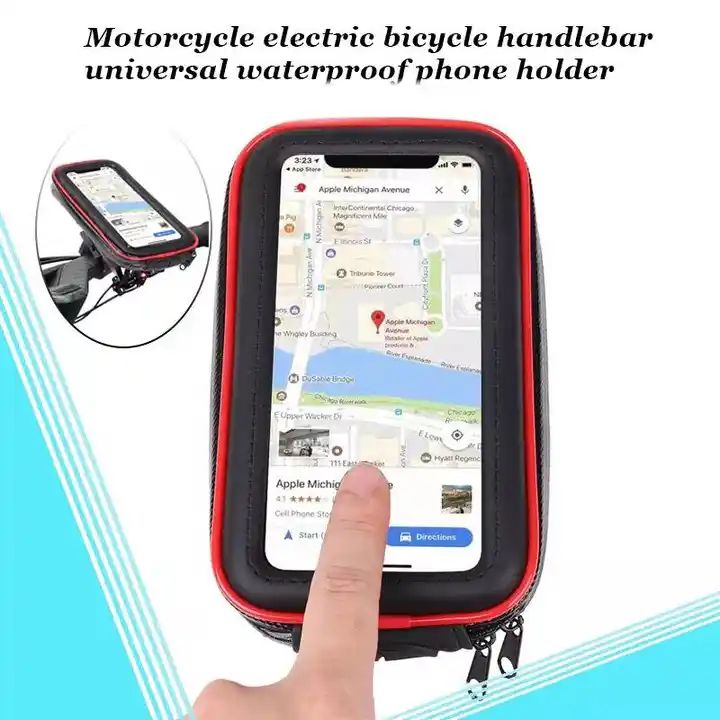 Waterproof Cycling Frame Front Phone Case Rainproof Touch Screen bicycle bags &amp; boxes Bicycle Bag Bike Accessories