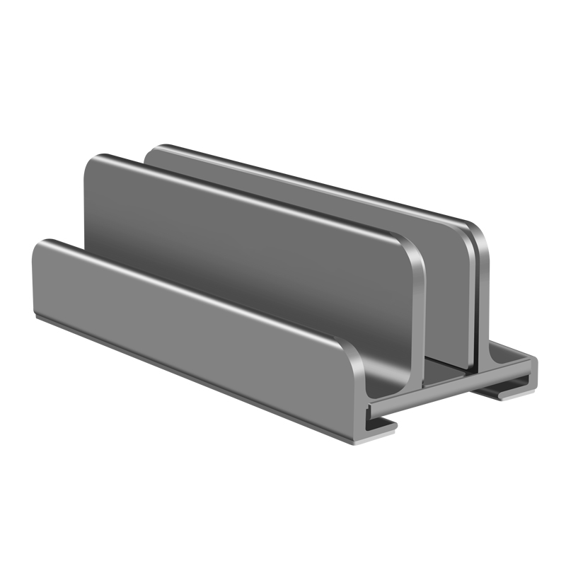 Portable Aluminum Vertical Laptop Holder Widen Adjustable Storage 1 2 3 Slots Can Select Tablet PC Mobile Phones Stand