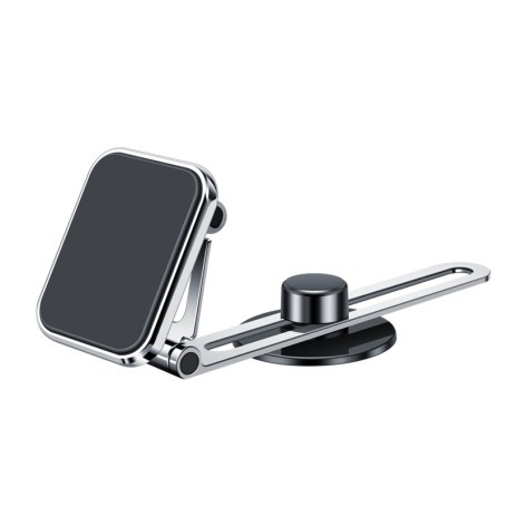 Upgrade Your Driving Experience Dashboard Aluminum Extendable Arm Double Folding Magnet Phone Holder with 360 Rotatable