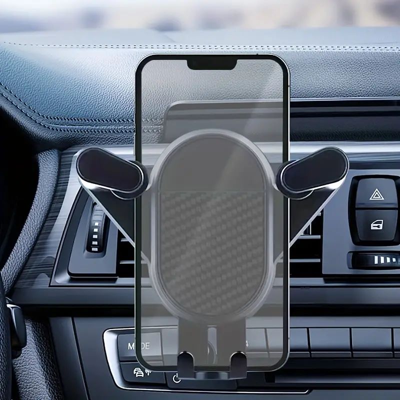 Car Air Outlet Gravity Mobile Phone Holder Rotating Car Mount Phone Holder Securely Holds Your Phone While Driving