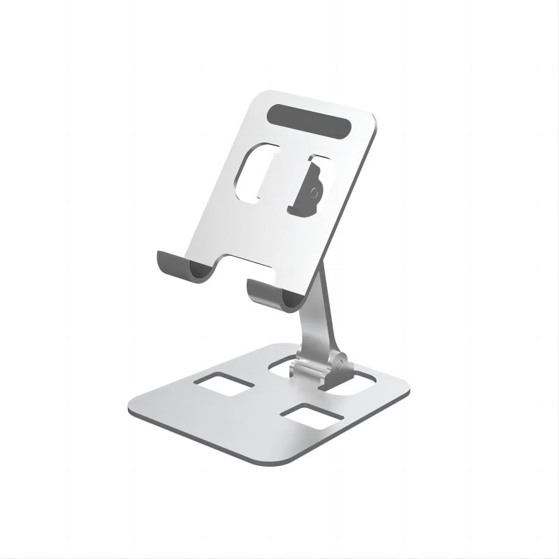 Good Price Ergonomic Portable Aluminum Fully Foldable Angle Adjustable Desk Cell Phone Stand Holder