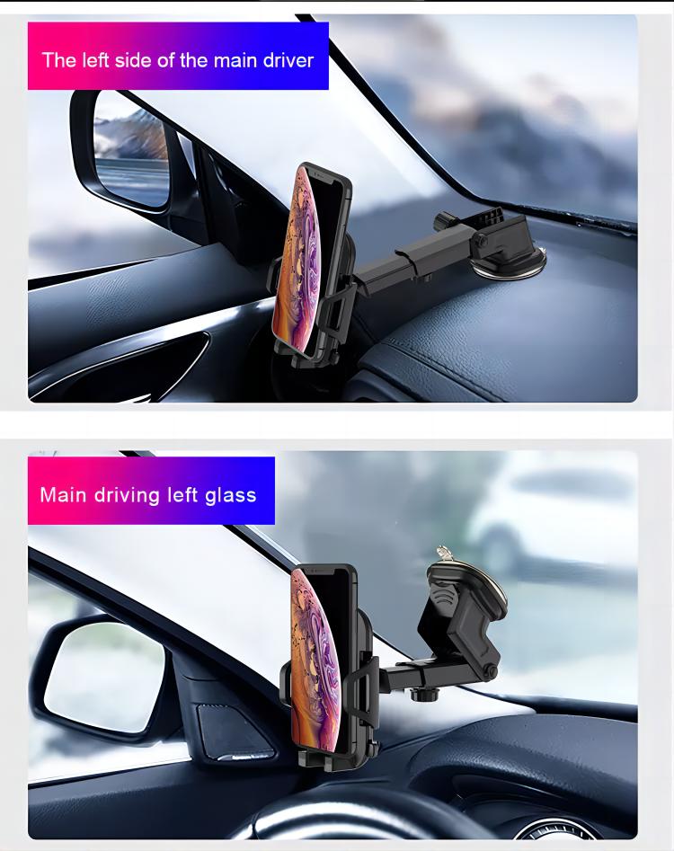 Best Price Air Vent Phone Cradle Car Mount Phone Holder Stand Suction Cup for Windshield Dashboard Car Mobile Phone Holder