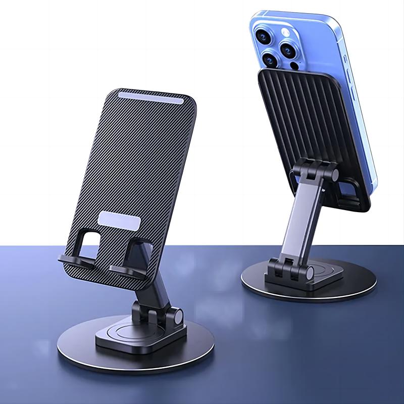 Low Price Metal Material 360 Rotating Adjustable Portable Cellphone Stand Folding Mobile Phone Holder Used for All Mobile Phone