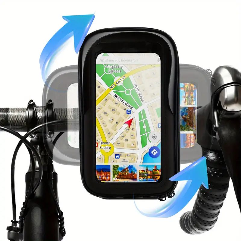 Quality Rainproof Bicycle Bag Frame Front Top Tube Cycling Bag Reflective 6.5in Phone Case Touchscreen Bag MTB Bike Accessories
