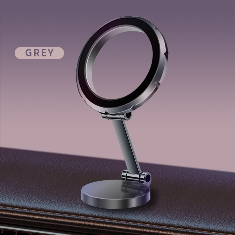Rotating Zinc Alloy Metal Multifunctional Magnet Bracket Cell Phone Holder Universal Magnetic Car Phone Holder Stand
