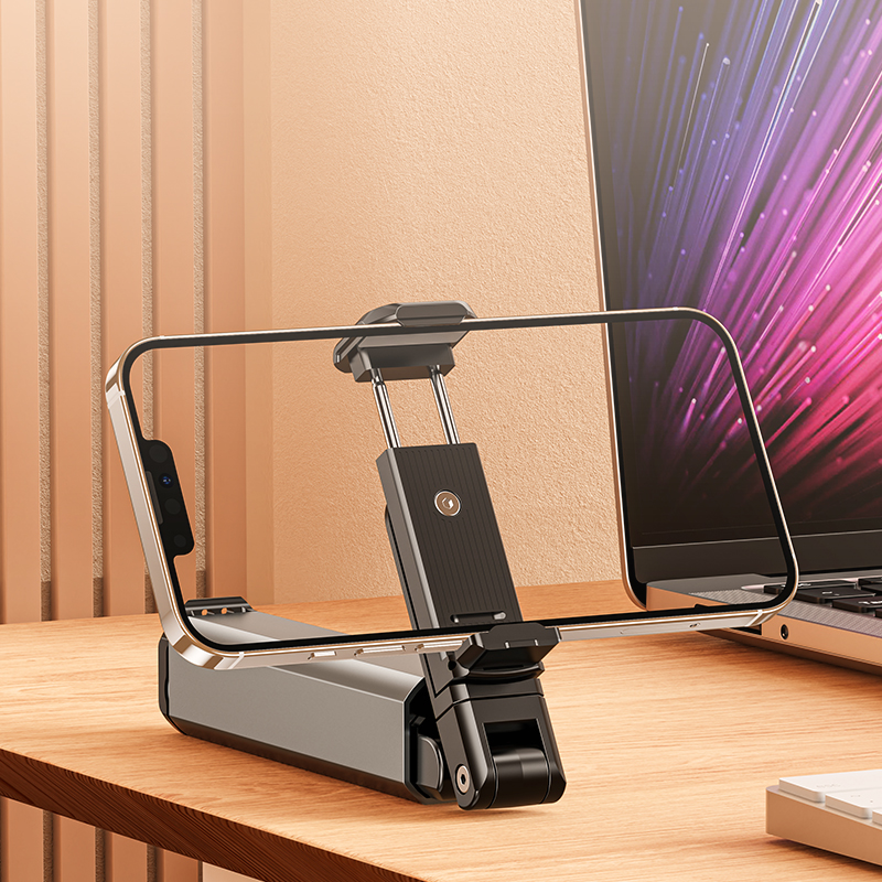 Universal Handsfree Folding in Flight Airplane Phone Holder Mount Adjustable Angle Stowable Travel Desk Cell Phone Holder Stand