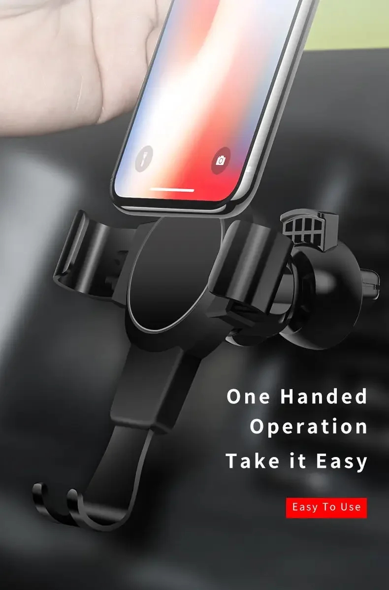 2024 smartphones Universal air vent cell phone car mount wholesale gravity car phone holder mobile holder for car phone stand