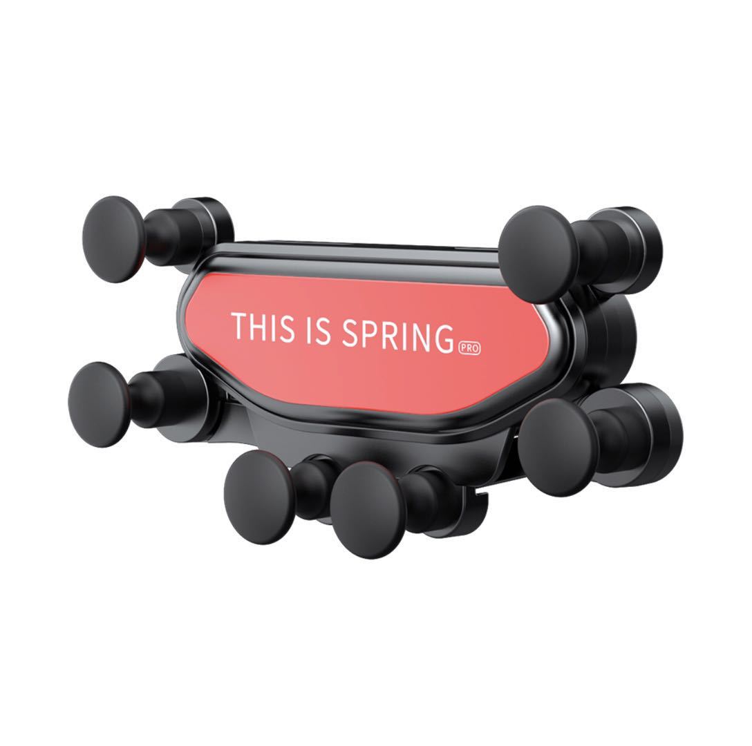 Upgraded Gravity Car Phone Holder Smartphone Auto Grip Air Vent Car Mobile Phone Mount Cellphone Gravity Support Holder