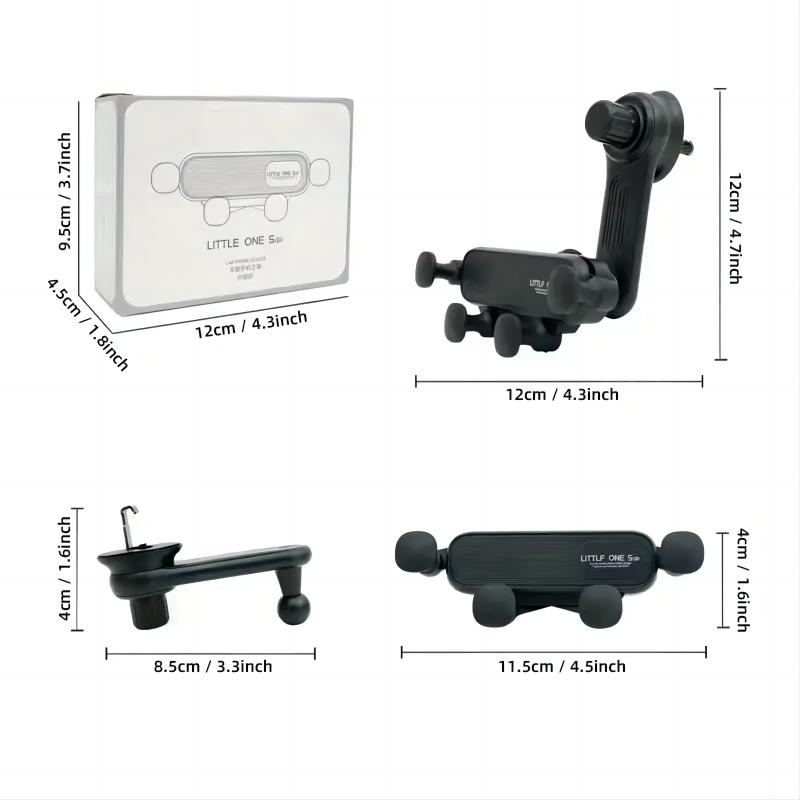 Hot selling mini gravity air vent clip mount car phone holder for phone in car air vent