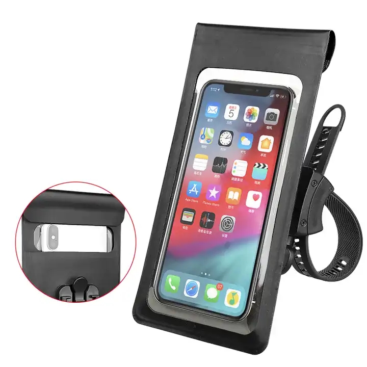 Bicycle Support Waterproof Mobile Phone Bag Waterproof Case for Mobile Phone Bike Bag Case Rainproof Pouch