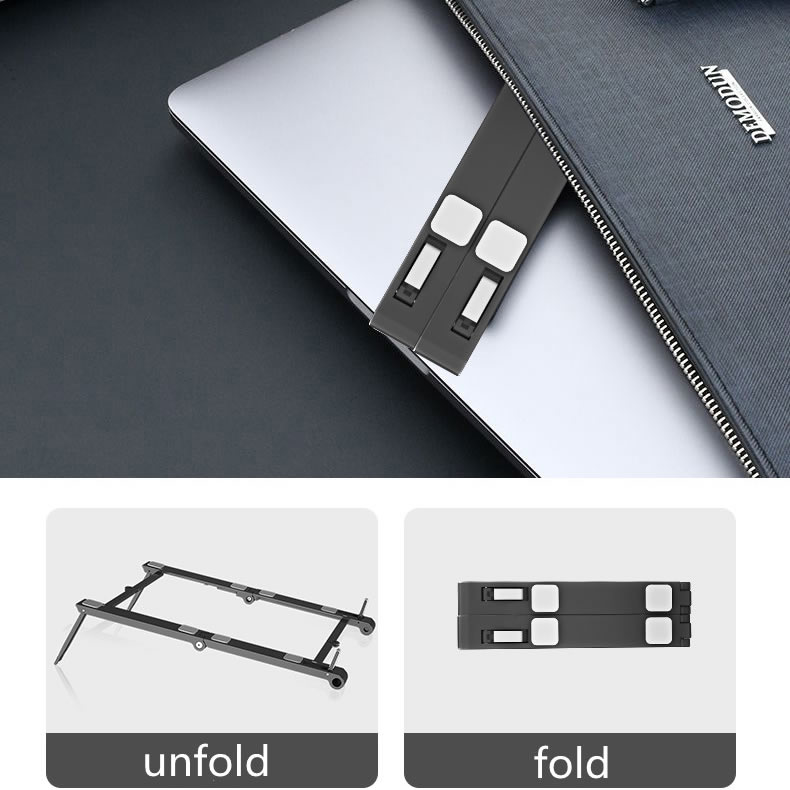 Portable adjustable foldable 3 in 1 amazon hot selling clear laptop stand