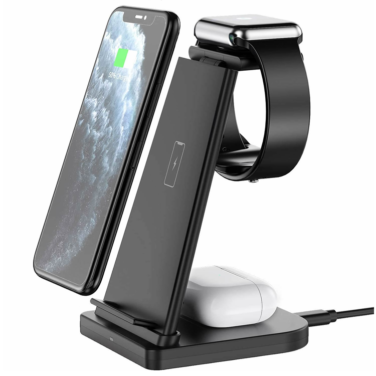 Detachable Charger 15W 3 IN 1 Wireless Charger Charging Station For iPhone 14/13 pro Fast charger
