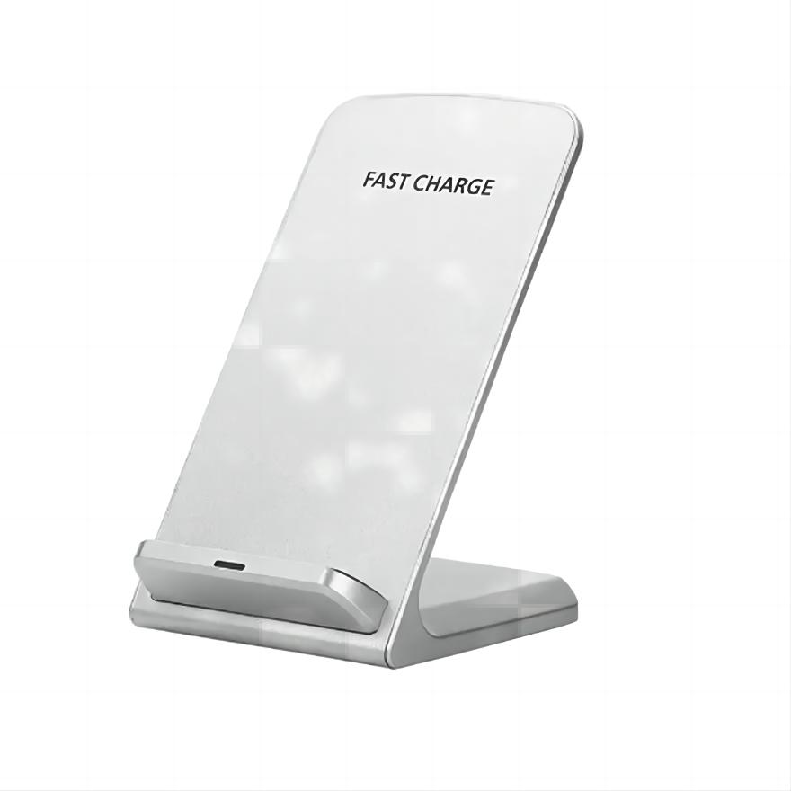 Factory Price 10W Or 15W Wireless Charger Phone Stand 2 Coils Anti-slip Wireless Charger Fast Wireless Charging Stand