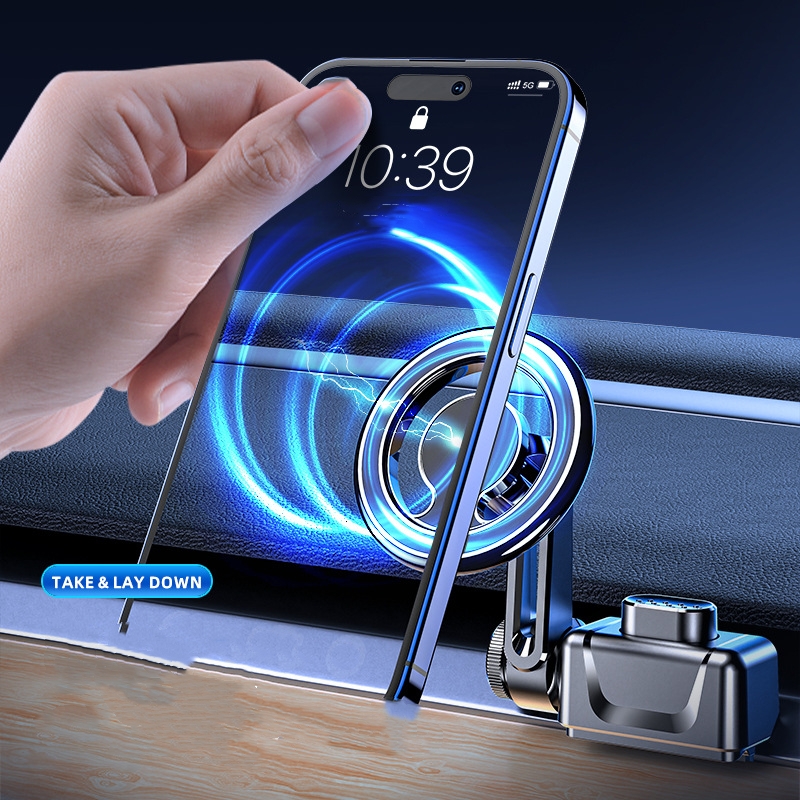 Newest Car Bracket for Tesla Model 3 Y Car Vent Mobile Phone Holder Magnetic Air Outlet Car Holder For Tesla Model Y
