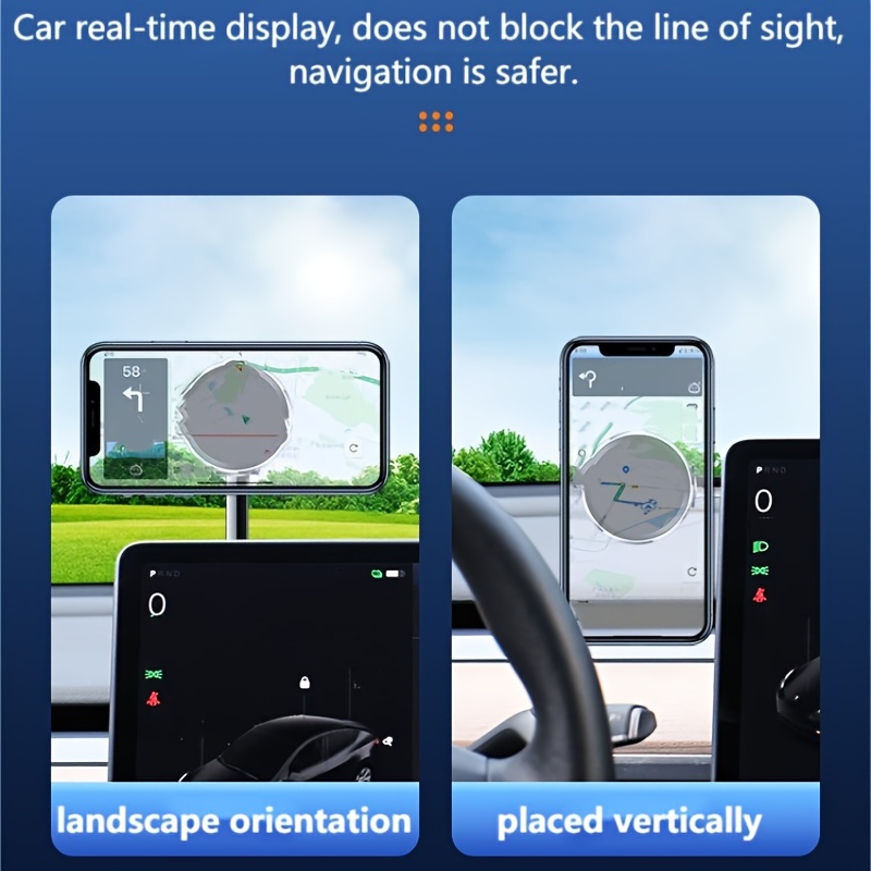 Flexible Car Mount Strong Aluminum Magnetic Phone Holder Foldable Portable Stand Magnet Support Desktop Smartphone Bracket