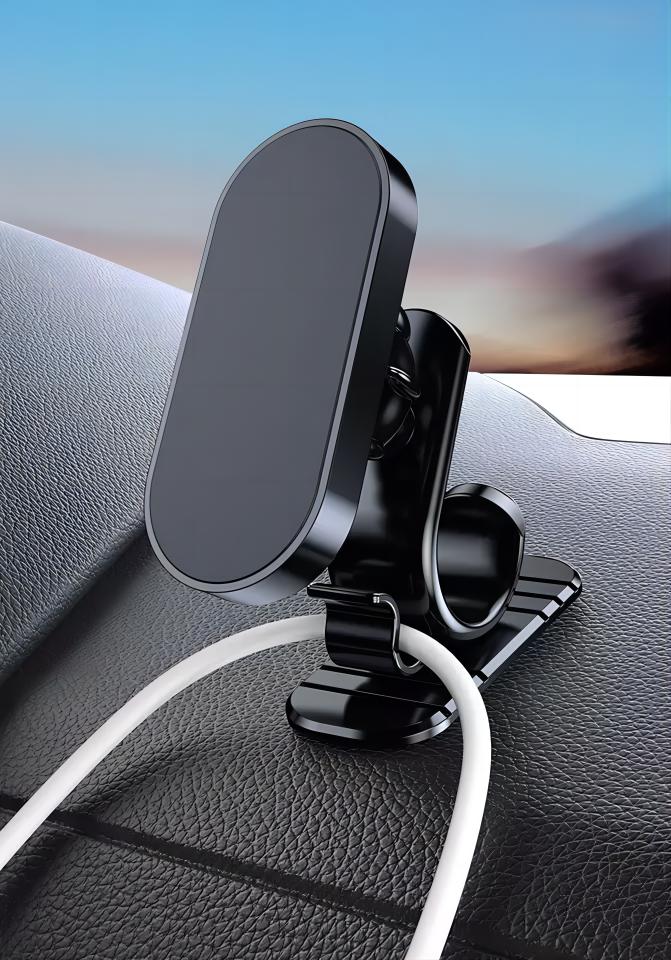 Newest wireless car phone holder mini magnetic car mount phone holder dashboard magnetic car mount