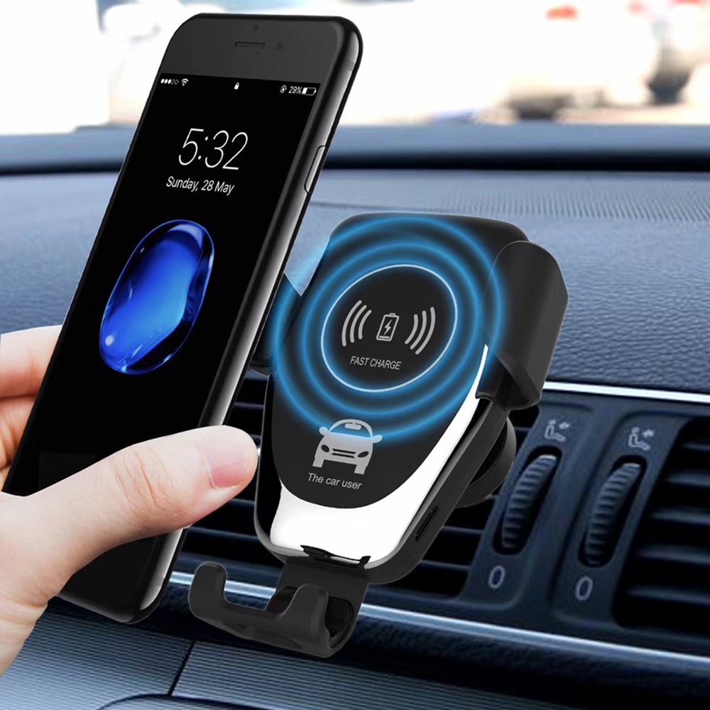 Universal Popular Car Wireless Charger for iPhone Samsung Huawei Gravity Car Mobile Phone Stand Holder Wireless Charger