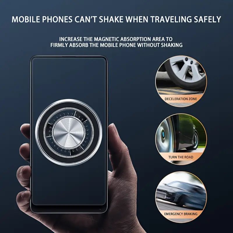 Car Magnetic Phone Holder For IPhone, Handsfree Air Vent Car Mount Holder For iPhone 15 14 Pro Max with Unlimited Angles