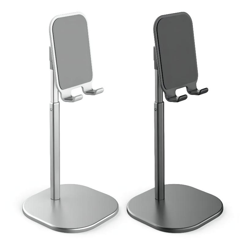 Height Angle Adjustable Phone Holder for Desk Tablet Stand Compatible with iPhone 13/12/11 Pro Max Etc