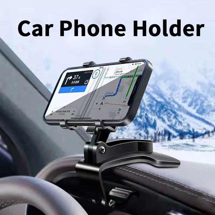 Dashboard Mount Stand for iPhone for Samsung 360 Rotation Phone Car Holder Support Phone Mount Stand