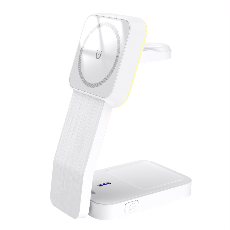 3 in 1 foldable magnetic wireless charger &amp; stand kit customized 4 in 1 wireless fast charger phone charger stand