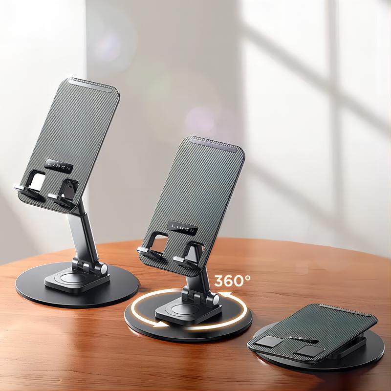 Low Price Metal Material 360 Rotating Adjustable Portable Cellphone Stand Folding Mobile Phone Holder Used for All Mobile Phone