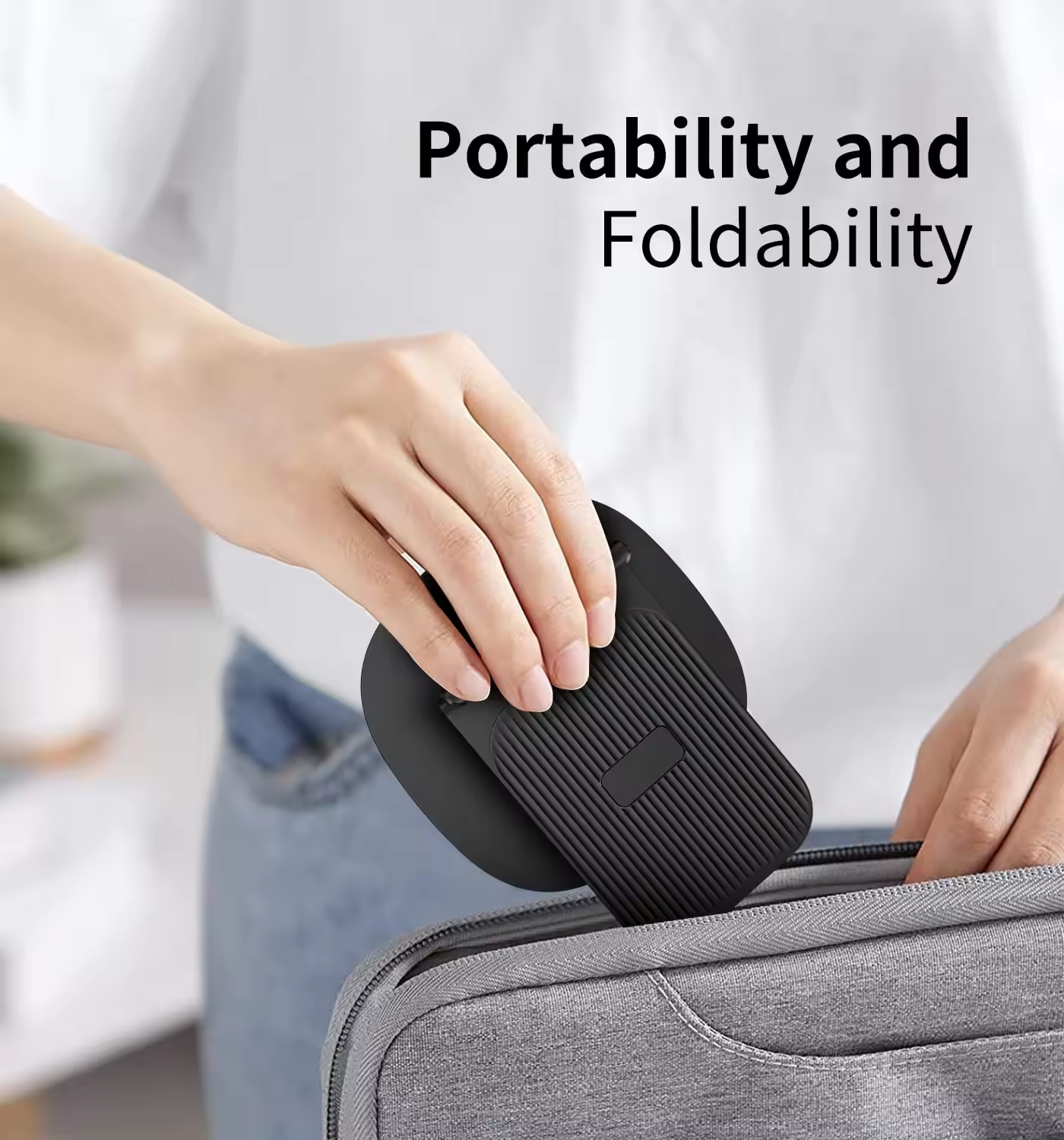 Metal Base Double Axis 360 Degrees Rotating Cell Phone Holder, Foldable Angle Height Adjustable Desktop Cell Phone Holder