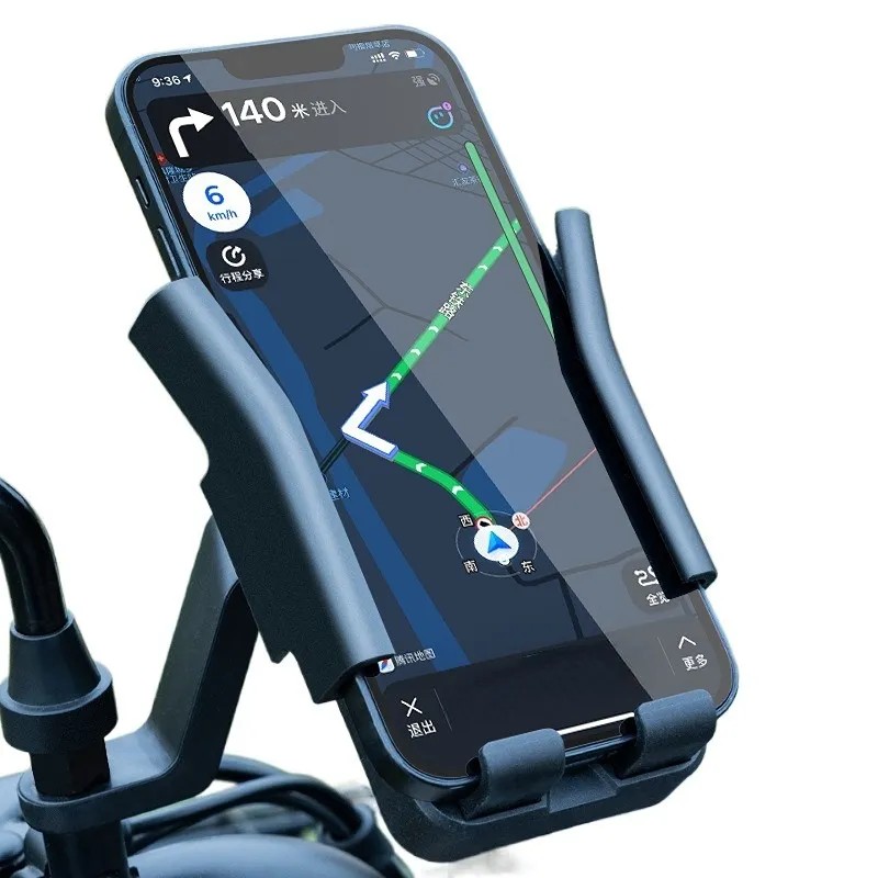 360 Rotation Motorcycle Bicycle Mobile Cell Phone Bike Handlebar Phone Holder for Motorbike with Cheap Price