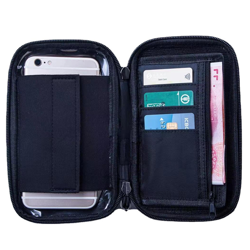Waterproof Bike Front Frame Bag with Phone Holder - Convenient Cycling Storage Accessory - Keep Your Phone Safe While Cycling