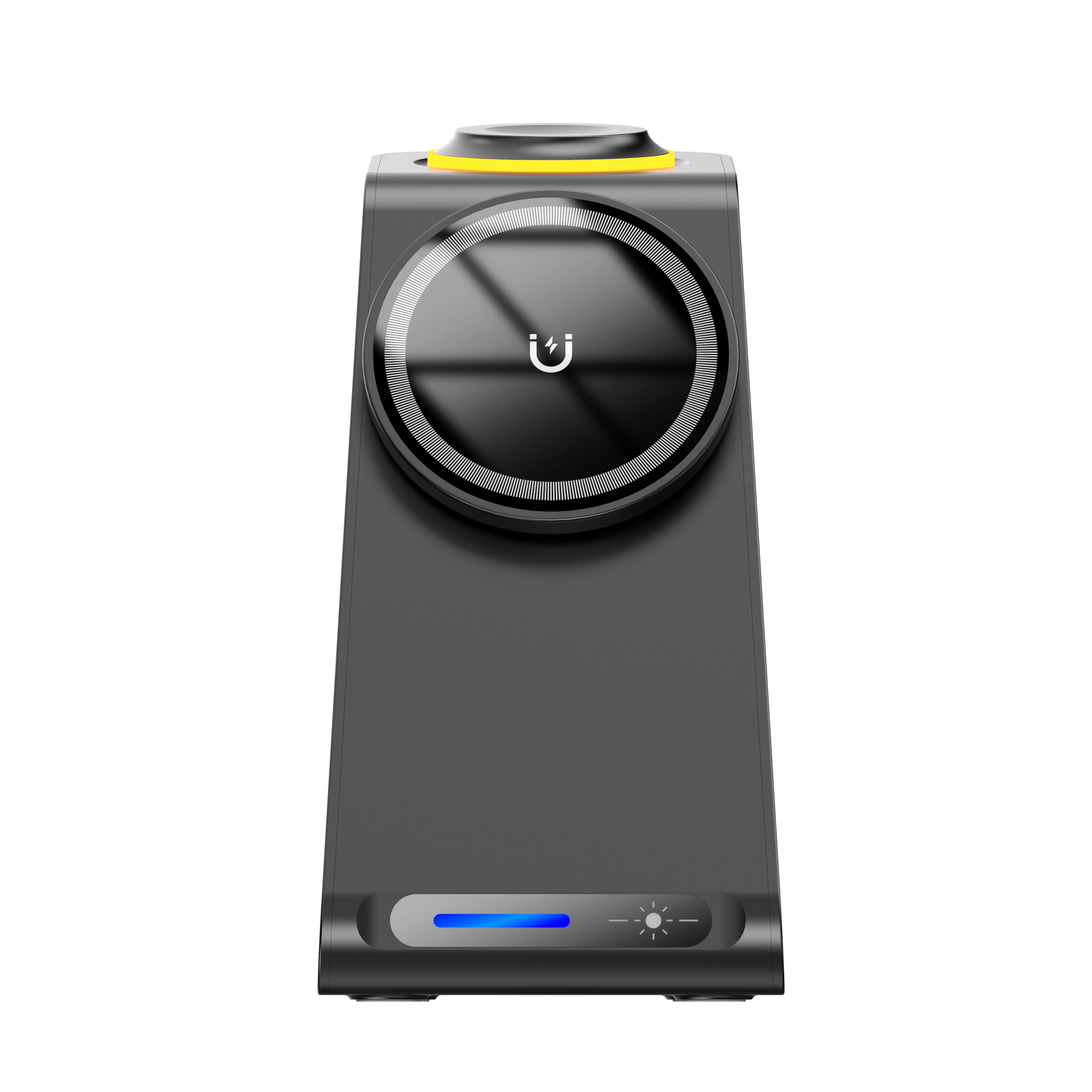 Foldable 3 in 1 Wireless Charger Stand Portable Fast Magnetic Smart Wireless Charging for IPhone Desktop