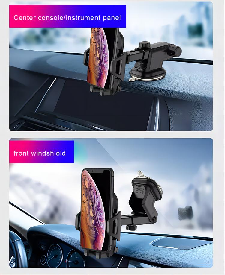 Best Price Air Vent Phone Cradle Car Mount Phone Holder Stand Suction Cup for Windshield Dashboard Car Mobile Phone Holder