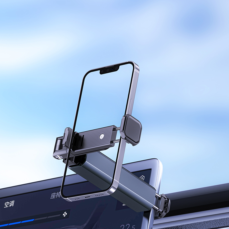 Universal Handsfree Folding in Flight Airplane Phone Holder Mount Adjustable Angle Stowable Travel Desk Cell Phone Holder Stand