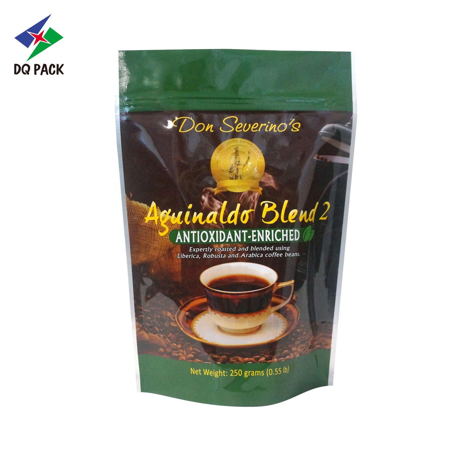 China manufacture stand up pouch with zipper for cornmeal packaging plastic pouch packaging bags