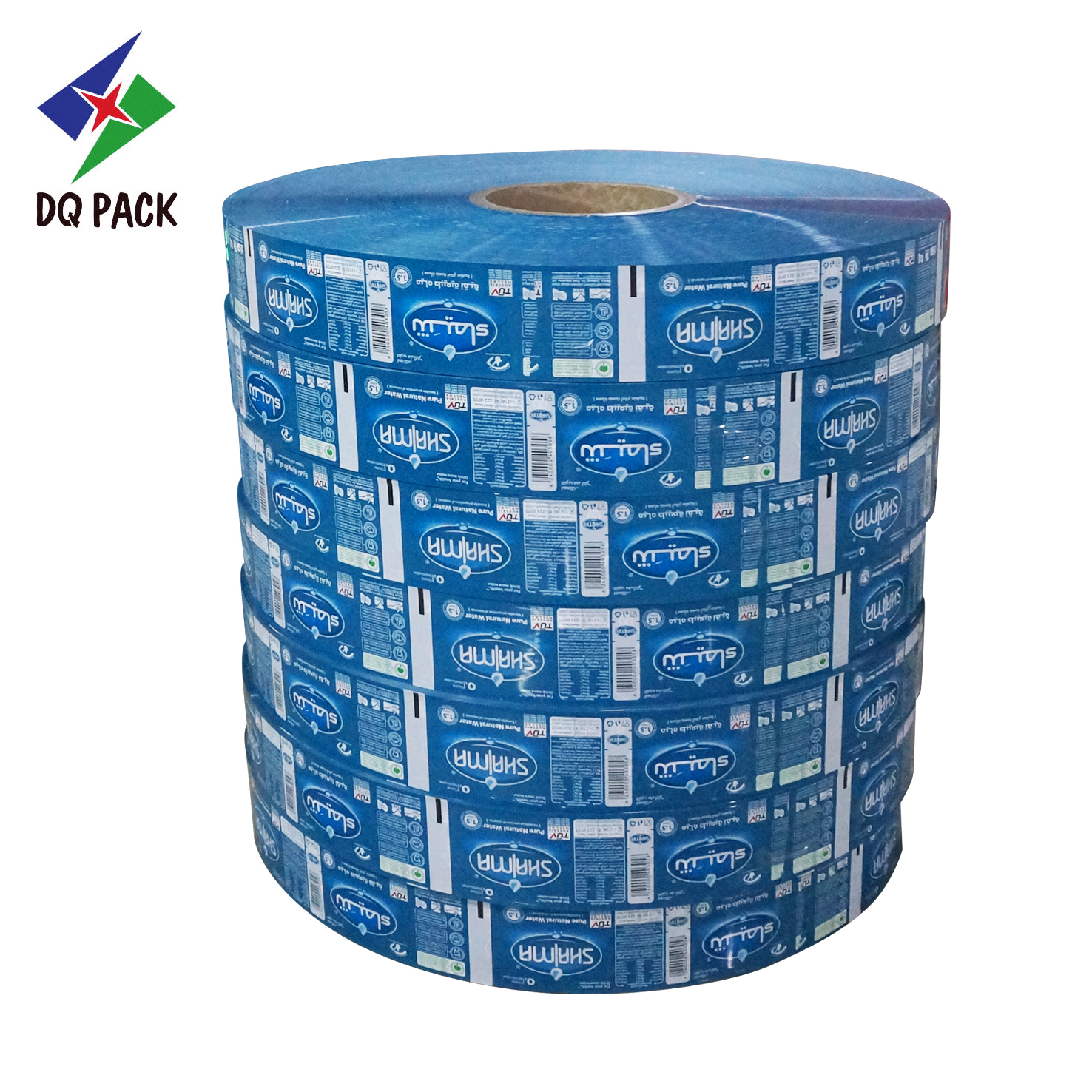 Customized Logo Print Plastic Packaging Roll Film PVC&amp;PETG Shrink Sleeves for Bottle Label