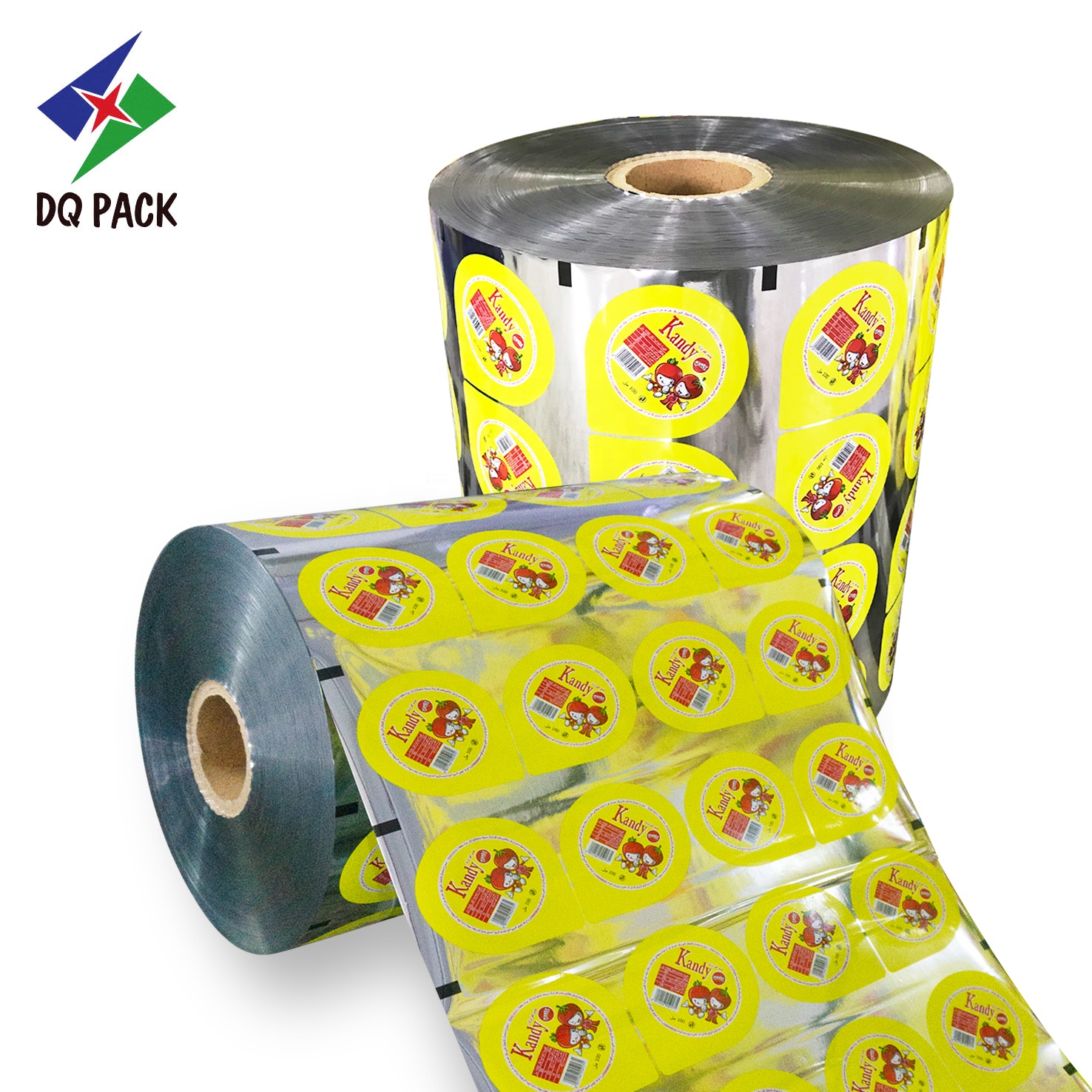 DQ PACK Custom Printing Jelly PP Peelable Cup Sealing Film