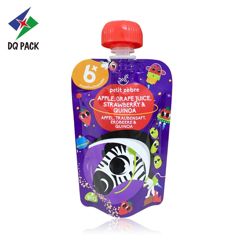 DQ PACK Reusable Baby Food Packing Squeeze Bag Pouch