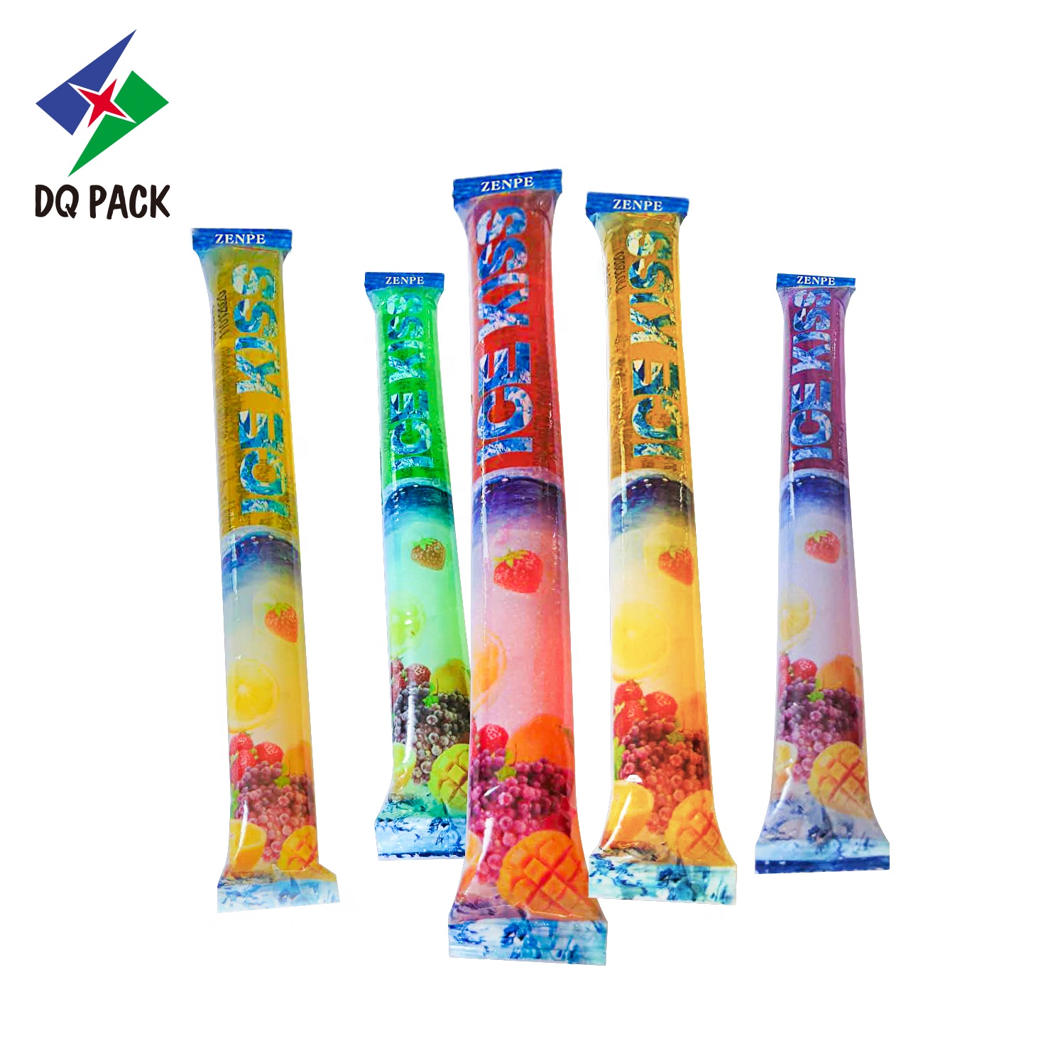 DQ PACK Customized Printed Milk Injection Pouch Juice Plastic Packaging Bag Drinking Fruit Bag For Juice