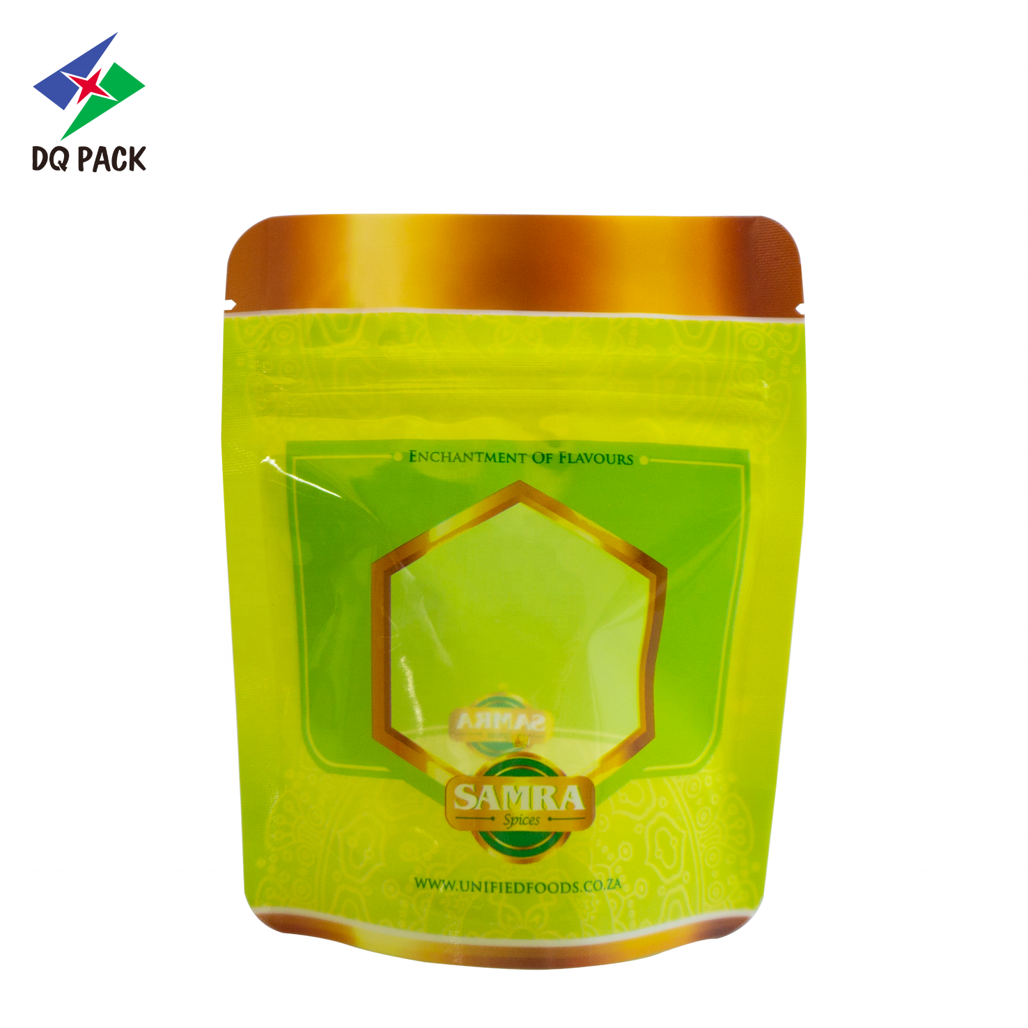 DQ PACK Stand up zipper pouch stand up zip lock bag for food packaging