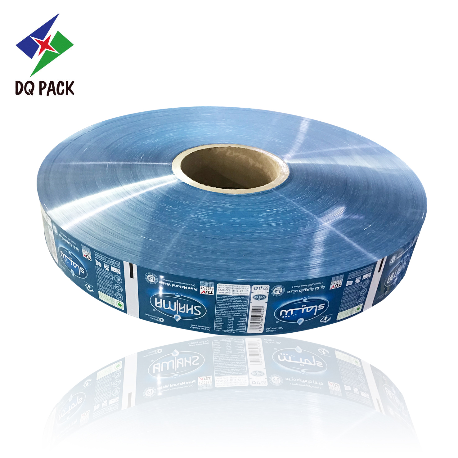 Customized Logo Print Plastic Packaging Roll Film PVC&amp;PETG Shrink Sleeves for Bottle Label