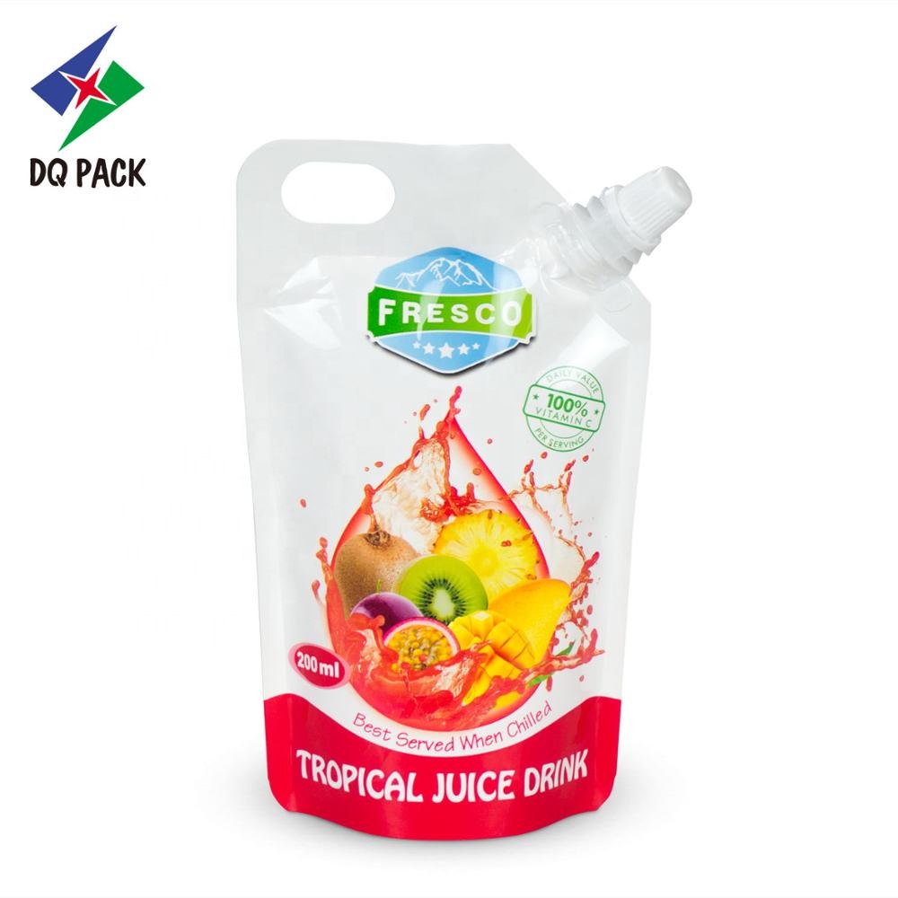 Juice Stand Up Food Pouch With Spout