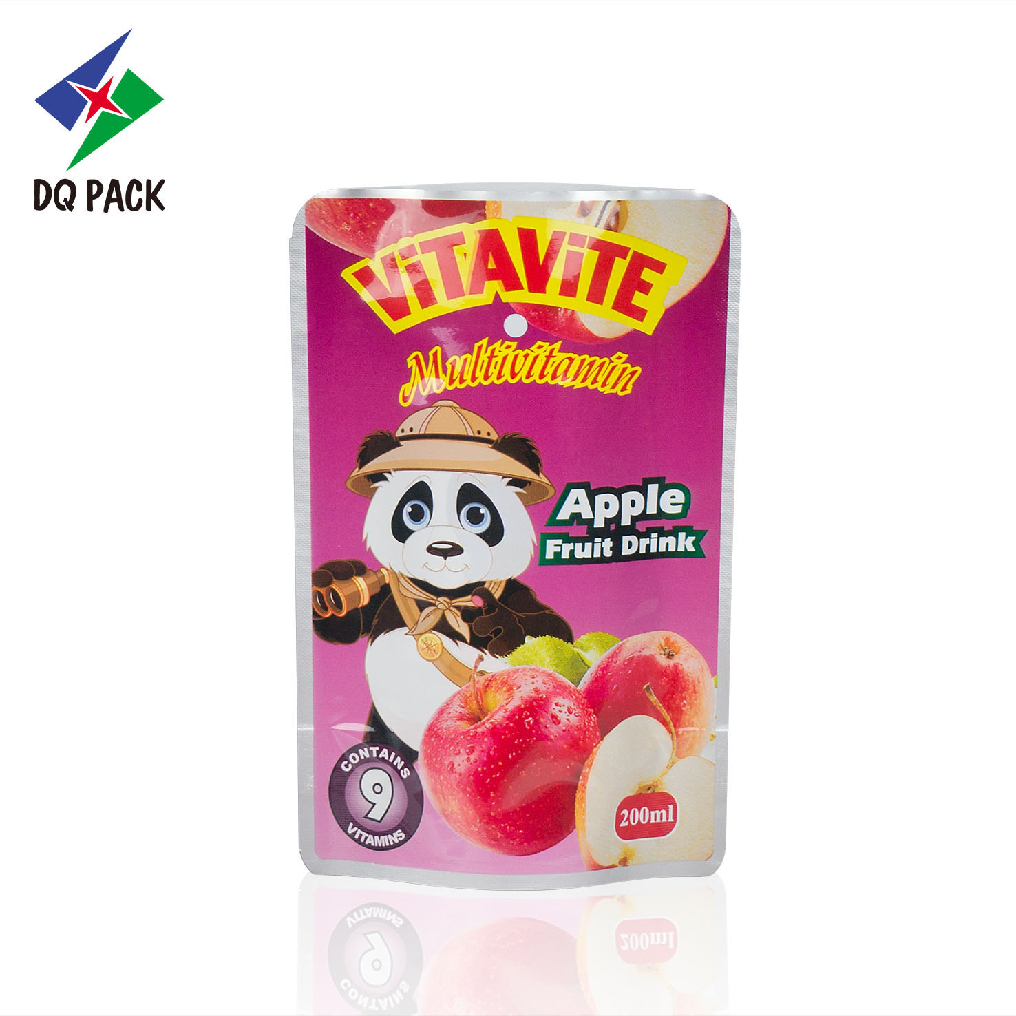 DQ PACK Customized Printing Stand up Bag Plastic Pouch Food Packaging Bag