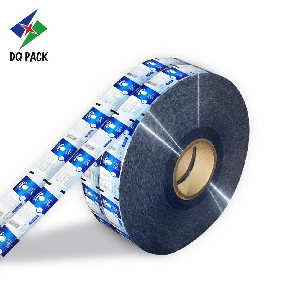 Bottle Labels stick with customized printing plastic packaging labels film roll