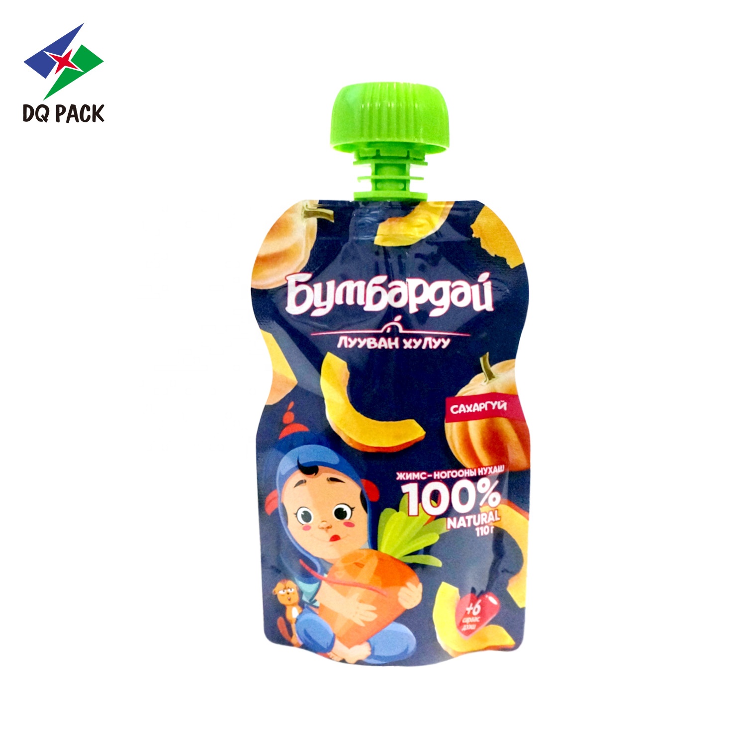 DQ PACK Baby Food Juice Beverage Packaging Spout Pouch