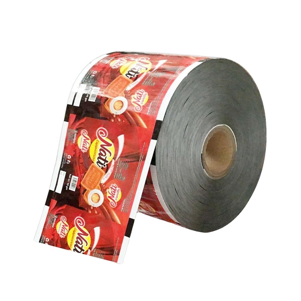 DQ PACK High quality Laminated snack food grade  packaging  plastic printing roll stock film