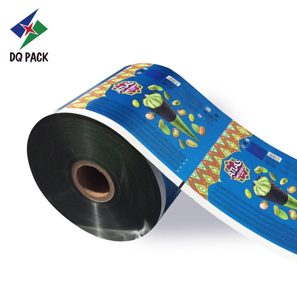 Custom Printed ice cream sealing film for food packaging roll stock film