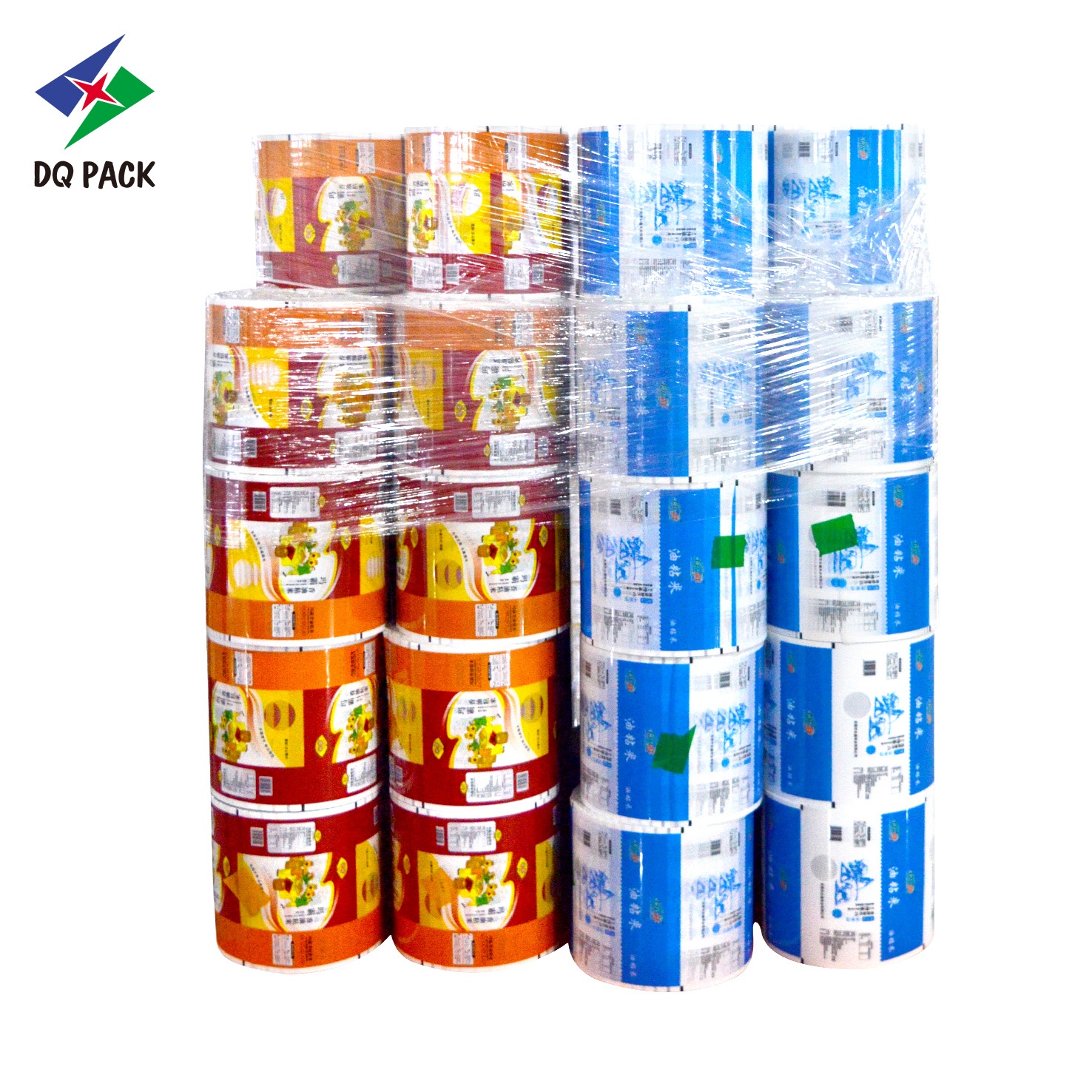 DQ PACK High Quality Snack Plastic Laminate Film Roll Stock Film Heat Seal Roll Film