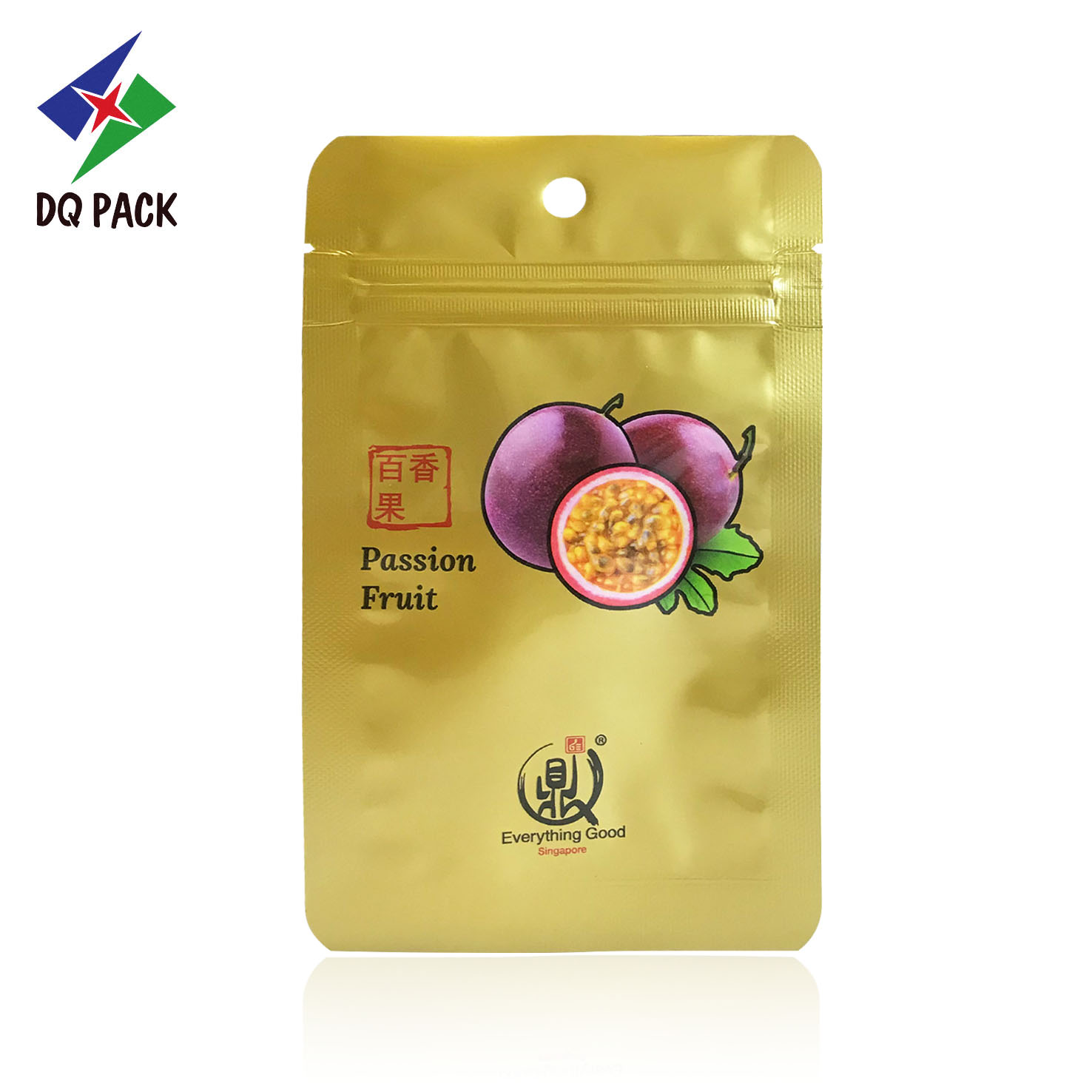 DQ PACK Customized Food Packaging  Plastic Zipper Bag for Dry Fruit